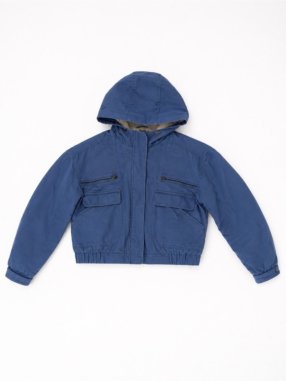 Women’s Pimkie Collection Hooded Blue denim Jacket with faux fur inside